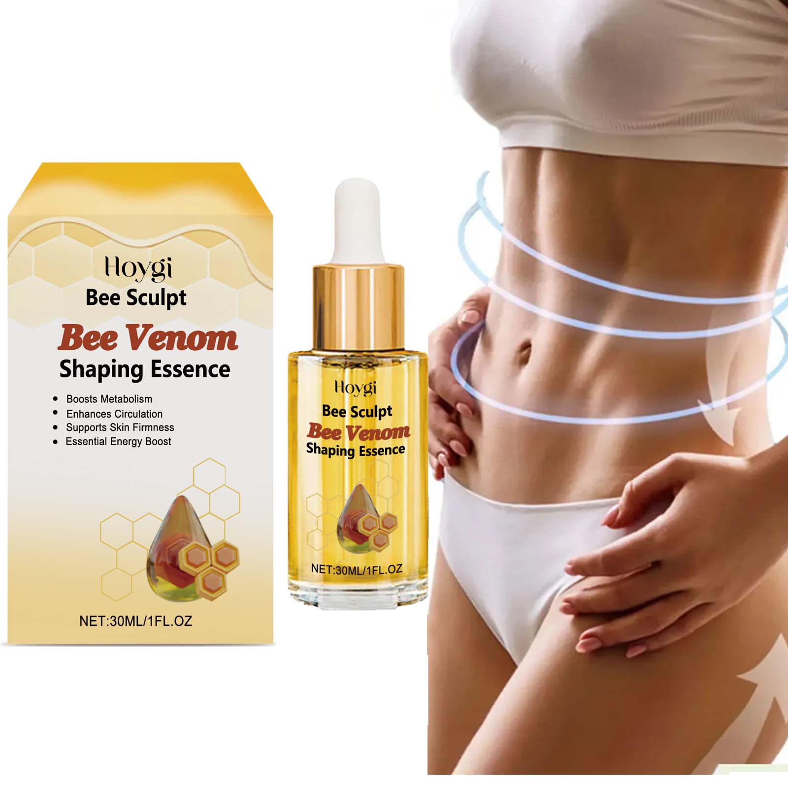 Ginger Tea - زيت تشكيل سم النحل لشد بشرة