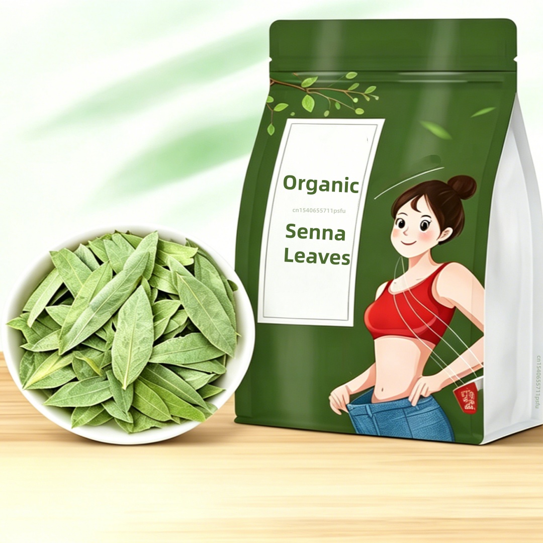 Dried Herbs - أوراق ومسحوق السنا العضوي الفاخر، عشبة