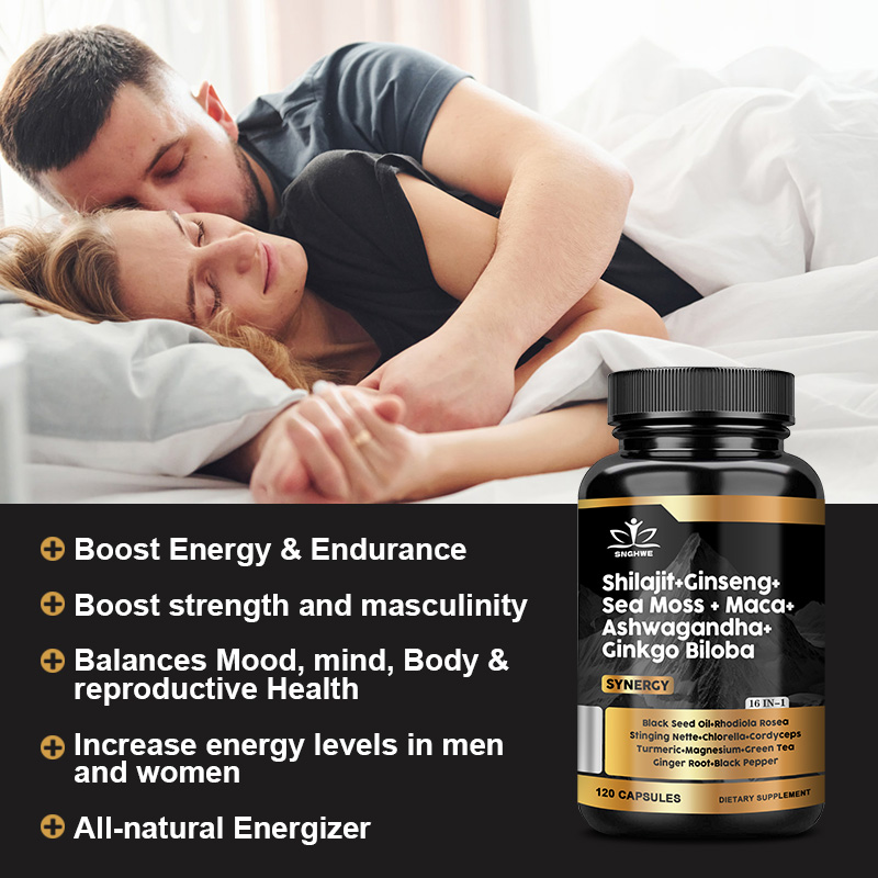 مكملات Shilajit الجينسنغ وطحلب - مراجعة Ginger Tea وسعره