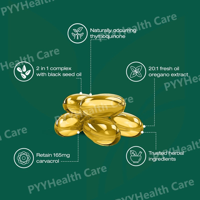 كبسولات زيت الأوريجانو مع زيت  - مراجعة Herbal Supplement وسعره