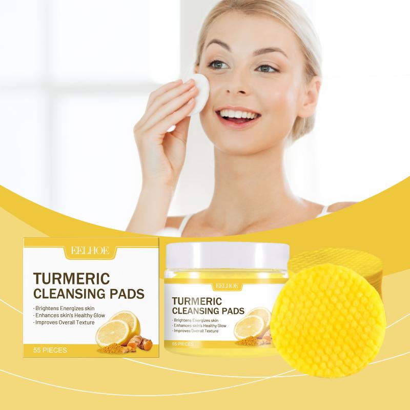 55 قطعة من لبادات الكركم وحمض  - مراجعة Turmeric وسعره