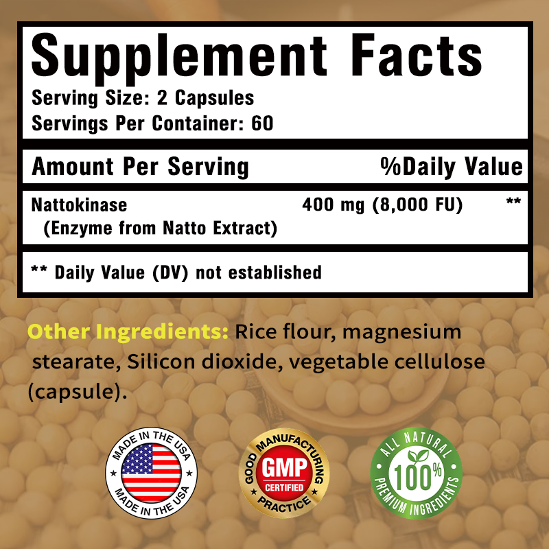 Nattokinase - يحافظ على توازن  - مراجعة Herbal Supplement وسعره