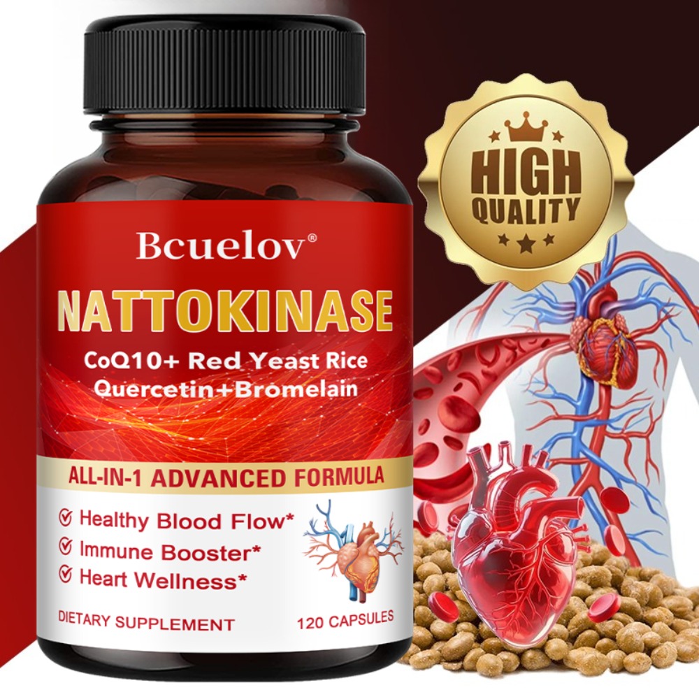 كبسولات ناتوكيناز - تدعم صحة ا - مراجعة Herbal Supplement وسعره