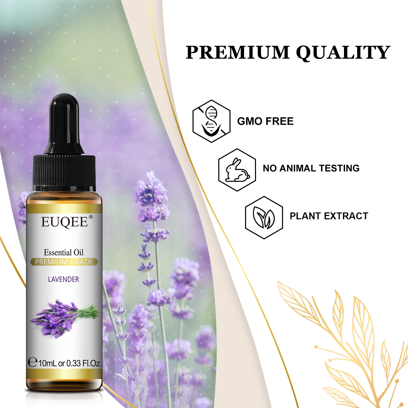زيت عطري طبيعي نقي من EUQEE سع - مراجعة Lavender Oil وسعره